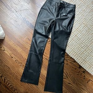 Paige High Rise Manhattan Boot Black